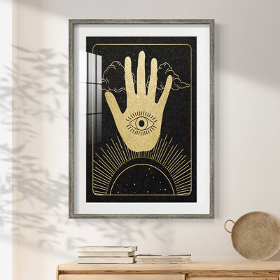 Palmier céleste - impression encadrée