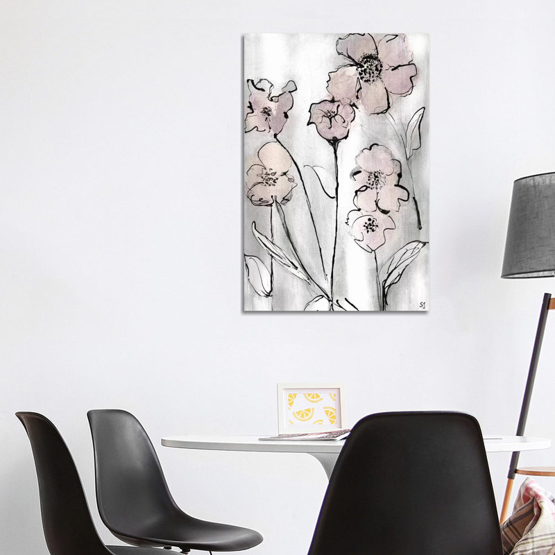 Wildflowers II 1 Piece Wrapped Canvas Painting, 101.6 cm H x 66.04 cm W x 3.175 cm D