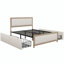 Lit plateforme avec rangement en métal Knalah-801457642