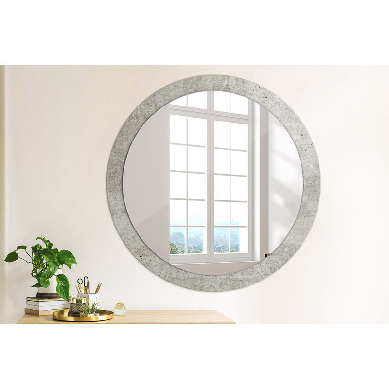 Huldar Glass Flat Mirror, 90cm H x 90cm W