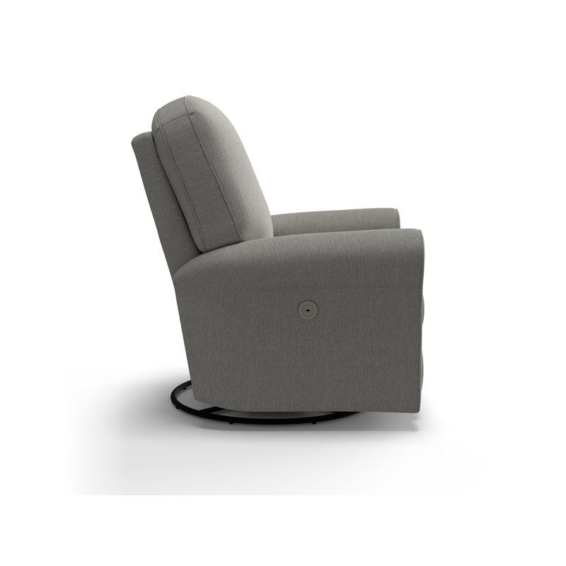 Fauteuil inclinable électrique Anastasia, Chenille Radical Dove Performance