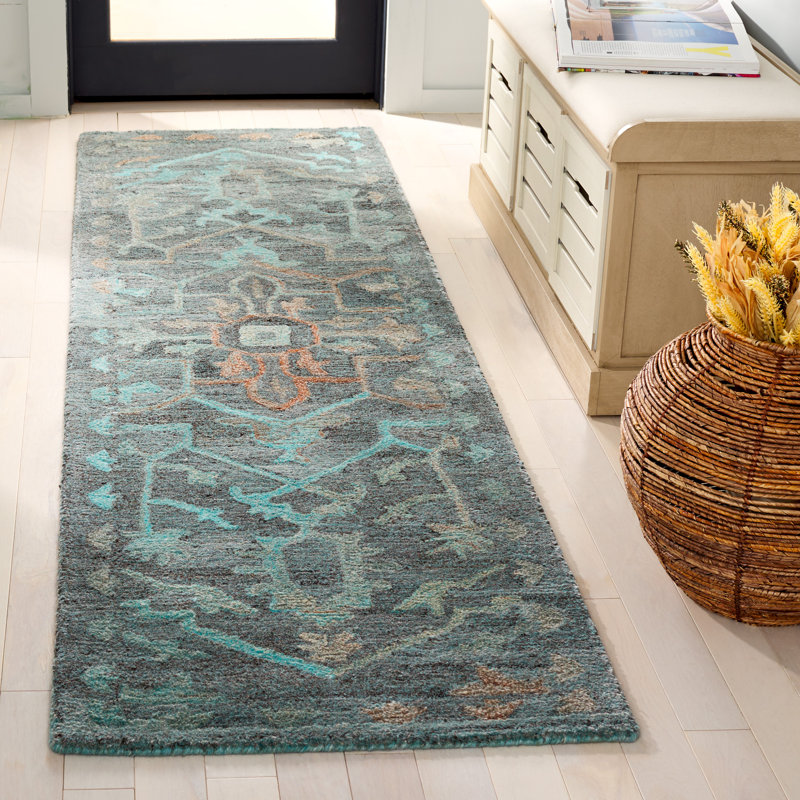 Sidea Tufted Performance Performance Oriental Rug, Runner 2'3" x 8'