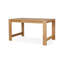 Bureau rectangulaire en bois massif Burlywood-776673192
