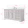 Currahee 60'' Single Bathroom Vanity with Engineered Stone Top