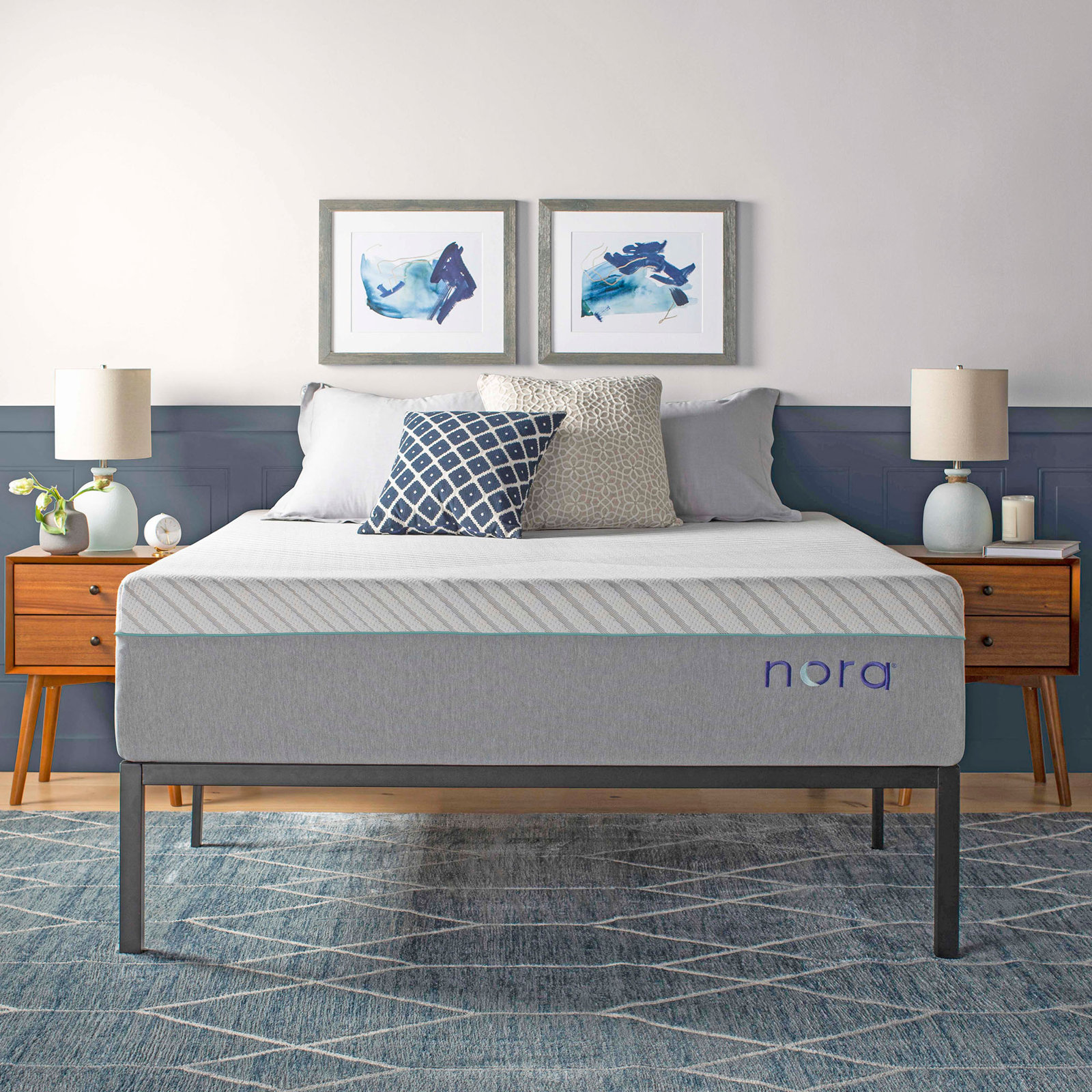 Nora 13" Ultra Plush Gel Memory Foam Mattress with Icy Cool Cover, King