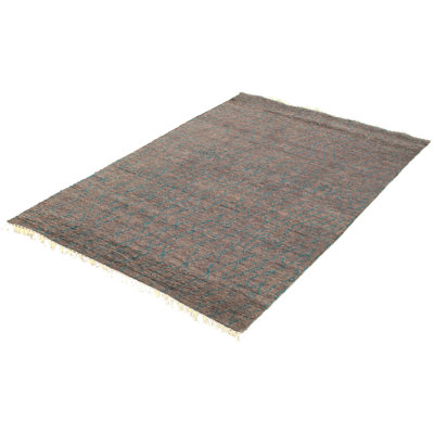 Ecarpetgallery One-of-a-kind Marrakesh Hand-knotted New Age Pako Moroccan Dark Gray 5'10" X 9'3" Wool Area Rug