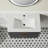 30" Wall Mounted & Floating Single Vanity with Ceramic Sink-1140781970