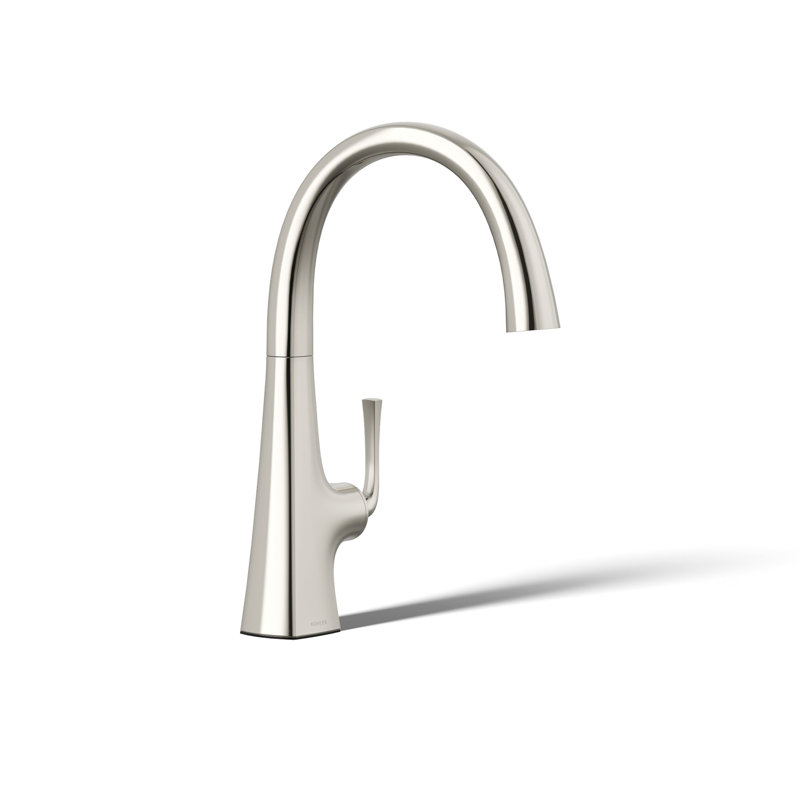 Graze Single-Handle Bar Sink Faucet, Vibrant Polished Nickel
