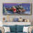 All Aboard- Framed Canvas