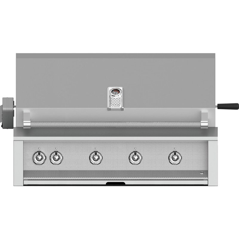 Aspire Grill Built-In, 4 U-Burner, Rotisserie 42", Liquid Propane