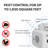 360-Degree Rodent Repeller with Flashing LED Lights