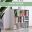 Nine- Shelf 91*29.5*91 cm MDF 1 Piece Cube Storage Rustic Brown Cube Compartments-1360070286