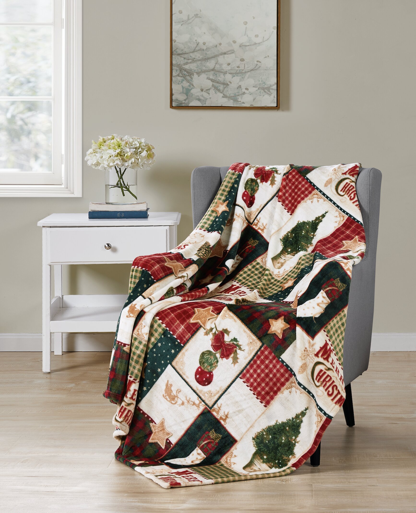 The Holiday Aisle® Dangelo Woven Throw Blanket & Reviews