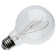 6 Watt LED - Reminiscent - Flex Grey Filament - G25 Loop - Medium Base - 2700K CCT - Clear - 120 Volt