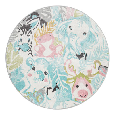 Tapis pour enfant Unique Loom Peekaboo Whimsy