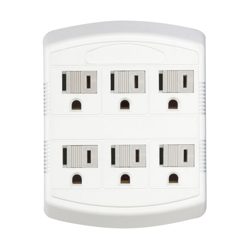 Sortie de quadplex à résistance antifalsification 15-amp standard