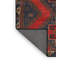 Tapis oriental bleu marine / rouge-1087128458
