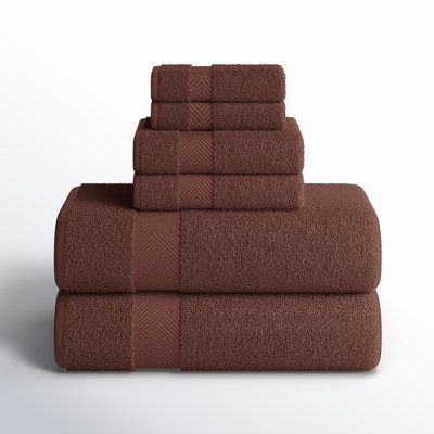 Hamachi 6-Piece Cotton Towel Set