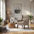 High-Back Polyester Upholstered Accent Armchair with Sinuous Springs-1471582032