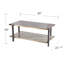 Table basse avec plateau en miroir Thornsett, parfaite pour ajouter de l'élégance et de la beauté réfléchissante à n'importe quel salon