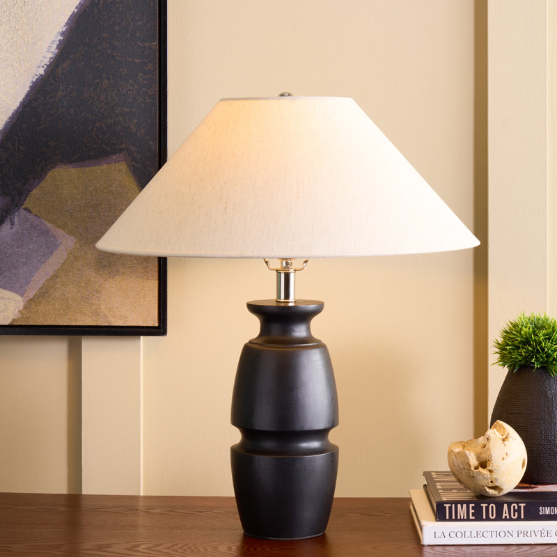 Nakia 22 Inch Wood Table Lamp