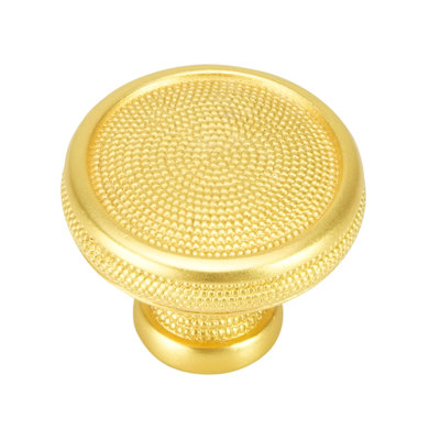 WINCHESTER ROUND KNOB; FLORENTINE GOLD
