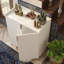 Armoire à vin 32 "avec porte-bouteilles 12 bouteilles et 2 portes-130531365