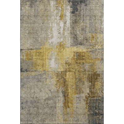 Premium Machine Washable Bucz AMF1759 Modern Rug