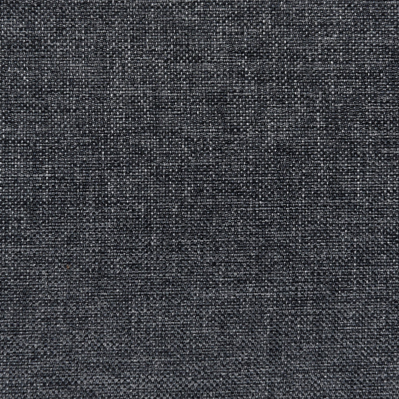 Lit plateforme tapissier avec cadre à DEL et 2 tiroirs, Grand, gris