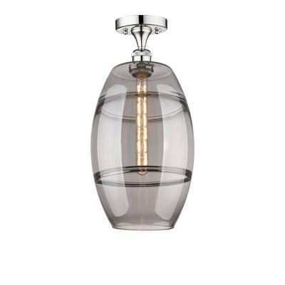 Plafonnier semi-encastré 1 lumière Edison - Abiagael