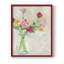Painterly Soft Bouquet I, reproduction encadrée - bois massif-4270863-4270854