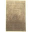 Handmade Cotton and Silk Abstract Area Rug