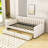 Twin Size 2 Drawers Upholstered Daybed-1673000706