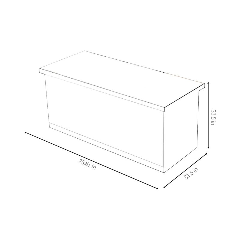 Simple white marble solid wood island catering