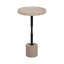 Table haute en travertin Braxton Comino-844963205