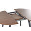 BOVINA Extendable Round Metal Base Dining Table