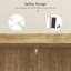 Armoire de rangement autoportante pour garde-manger