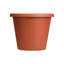 Jardinière classique en plastique 12 po Latitude Terra Cotta (lot de 6)