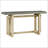 Contemporary Console Table With Wood Top