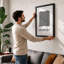 Spiral Harmony Geometric - Framed Print-1798225015-1798225017