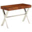 Fults Desk Solid Acacia Wood Honey Finish 110x50x76 cm