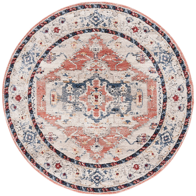 Mahle Area Rug, Round 6'7"