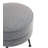 Bailey Mid-Century Modern Woven Polyester Blend Upholstered Wood Ottoman in Gray with Black Legs-873556229-873556231