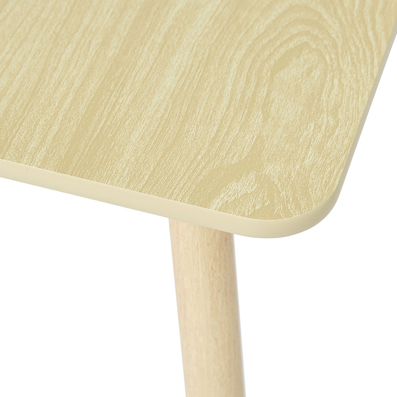 Kids Table and Two Chairs Set, Beige