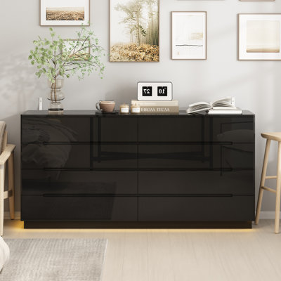 Commode 8 tiroirs Diley