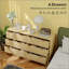 Commode Closet, commode double 6 tiroirs pour la chambre à coucher-129682371