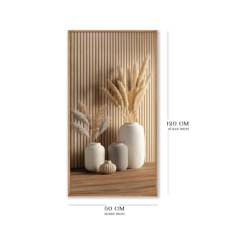 Stunning Decorative Framed MDF Painting, 27.6 x 13.0 inches | 100% Solid Wood Frame (Thickness: 0.8 inches) | Vibrant Digital Print, for Home Decor, Living Room & Office | Elegant Wall Art Addition
