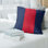 Striped Linen Reversible Pillow Cover