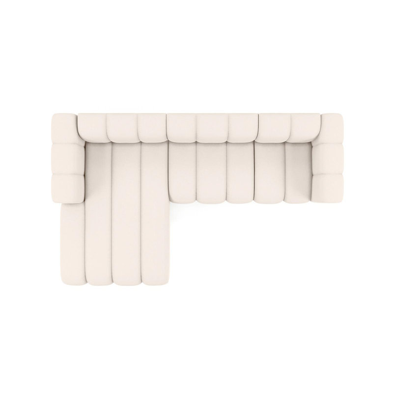 3 Seater Velvet Sectional
