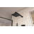 Essence Rainfall Shower Set with Shower Valve, Shower Head, Shower Arm, Handshower Holder, Handshower,and Hose, Matte Black-121486654